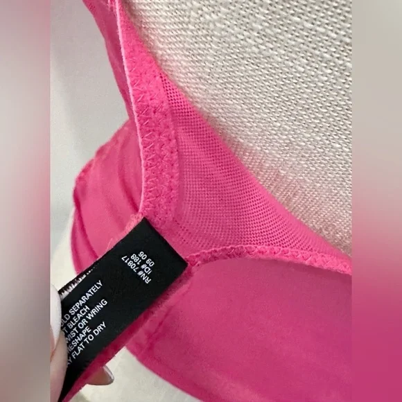 Vintage y2k Victoria's Secret sparkly pink bustier top - Picture 5 of 5